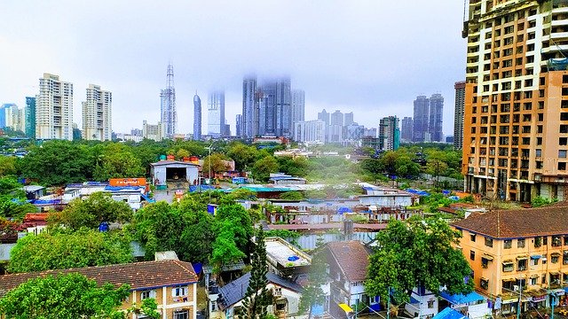 Descărcare gratuită Mumbai Sky Line - fotografie sau imagini gratuite pentru a fi editate cu editorul de imagini online GIMP