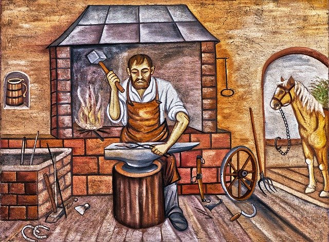 Free download Mural Forge Guild -  free illustration to be edited with GIMP free online image editor