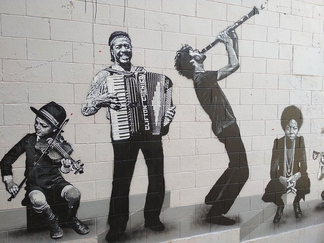 Free download Mural Music Accordion -  free free photo or picture to be edited with GIMP online image editor