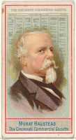 Free download Murat Halstead, The Cincinnati Commercial Gazette, from the American Editors series (N1) for Allen & Ginter Cigarettes Brands free photo or picture to be edited with GIMP online image editor