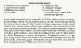 Free download Mushroom Soup Recipe free photo or picture to be edited with GIMP online image editor
