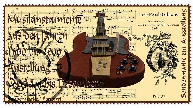 Free download Musical Instrument Guitar -  free illustration to be edited with GIMP free online image editor