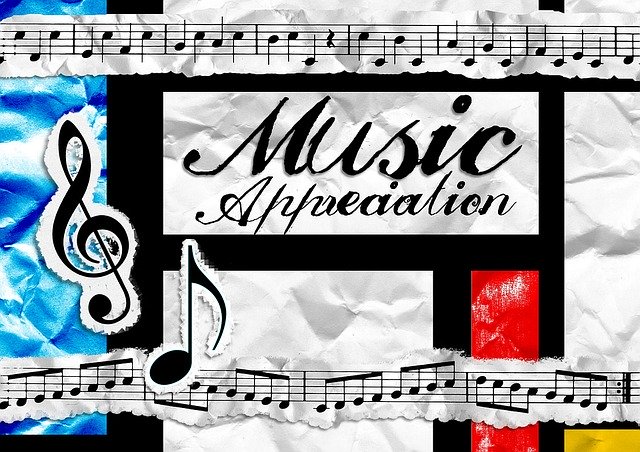 Free download Music Appreciation Poster -  free illustration to be edited with GIMP free online image editor