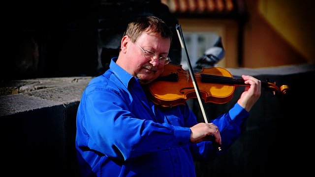 Free download Musician Violinist Violin -  free photo or picture to be edited with GIMP online image editor