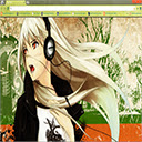 MuSic n Anime GiRl CreATiVe MiX  screen for extension Chrome web store in OffiDocs Chromium