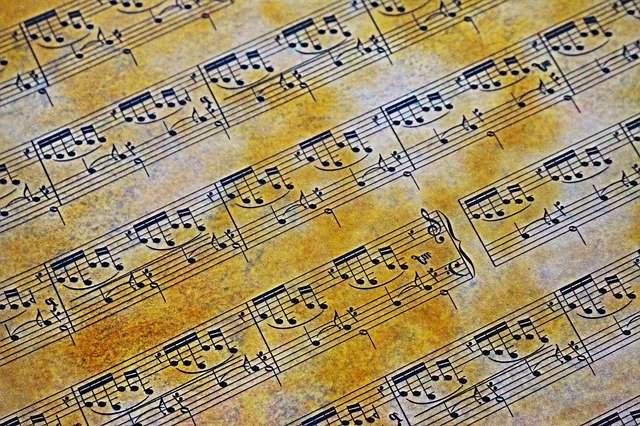 Free download Music Notenblatt Clef -  free photo or picture to be edited with GIMP online image editor