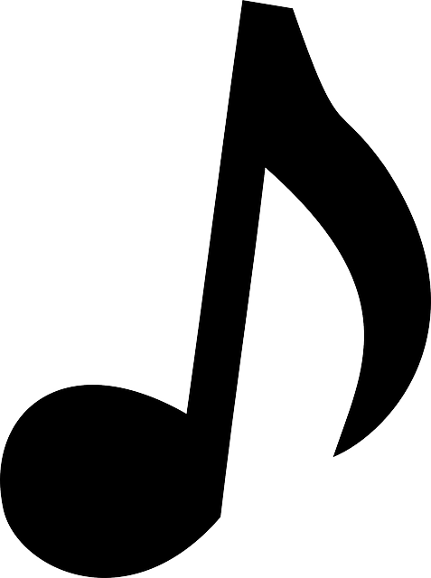 Free download Music Note Quaver - Free vector graphic on Pixabay free illustration to be edited with GIMP free online image editor