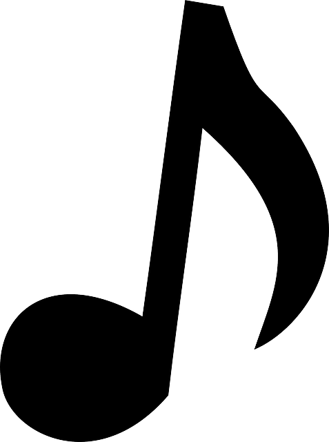 Free download Music Note Quaver - Free vector graphic on Pixabay free illustration to be edited with GIMP free online image editor