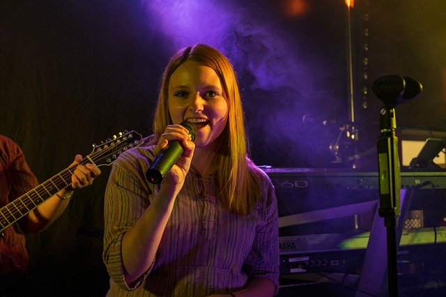 تنزيل Music Singer Stage مجانًا - صورة مجانية أو صورة يتم تحريرها باستخدام محرر الصور عبر الإنترنت GIMP
