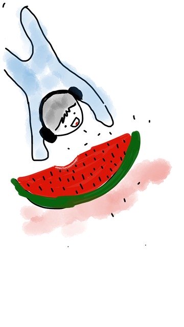 Free download Music Watermelon Summer -  free illustration to be edited with GIMP free online image editor