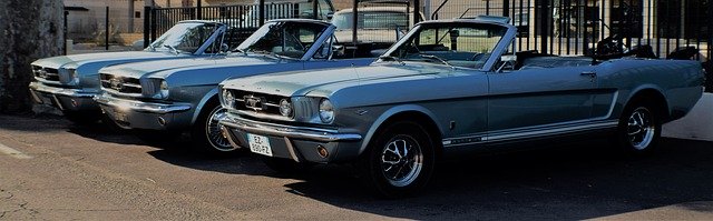 Unduh gratis Mustang Vintage Classic - foto atau gambar gratis untuk diedit dengan editor gambar online GIMP