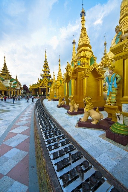 Free download Myanmar Pagoda Buddhism -  free photo or picture to be edited with GIMP online image editor