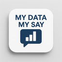 My Data My Say  screen for extension Chrome web store in OffiDocs Chromium