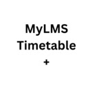 MyLMS Timetable Plus  screen for extension Chrome web store in OffiDocs Chromium