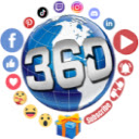 MySocial360  screen for extension Chrome web store in OffiDocs Chromium
