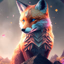 Mysterious Fox  screen for extension Chrome web store in OffiDocs Chromium