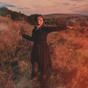 Mysterious girl in a hay field  screen for extension Chrome web store in OffiDocs Chromium