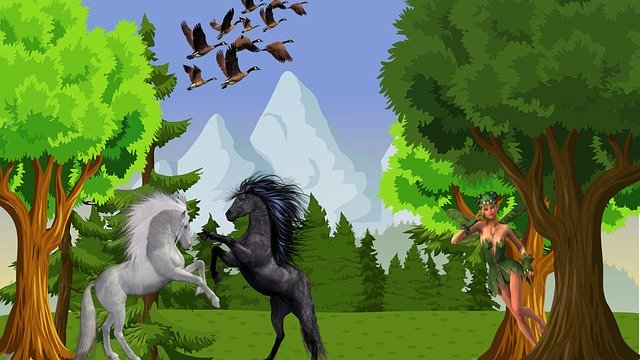 Free download Mystical Green -  free illustration to be edited with GIMP free online image editor