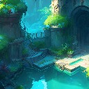 Mystical Ruins Under the Tropical Canopy  screen for extension Chrome web store in OffiDocs Chromium