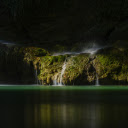 Mystical waterfall  screen for extension Chrome web store in OffiDocs Chromium