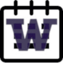 MyUW Calendar Scraper  screen for extension Chrome web store in OffiDocs Chromium
