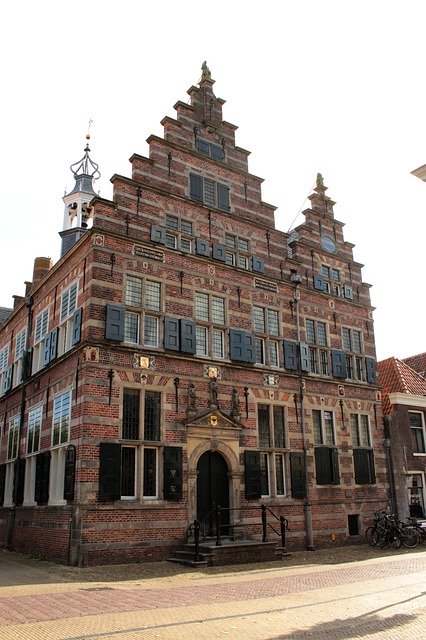 Téléchargement gratuit de l'architecture de l'hôtel de ville de Naarden - photo ou image gratuite à éditer avec l'éditeur d'images en ligne GIMP