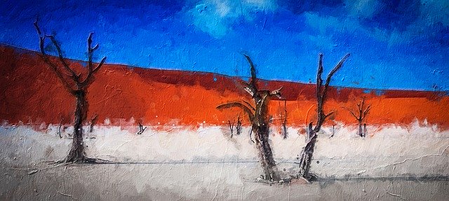 Free download Namibia Wilderness Tree -  free illustration to be edited with GIMP free online image editor