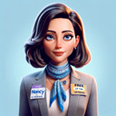 Nancy AI  screen for extension Chrome web store in OffiDocs Chromium
