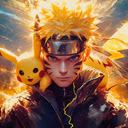 Naruto and Pikachu Live Wallpaper  screen for extension Chrome web store in OffiDocs Chromium