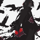 Naruto Itachi with Swords and Crows Live Wallpaper  screen for extension Chrome web store in OffiDocs Chromium