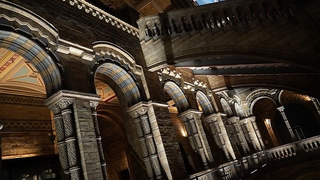 Free download Natural History Museum Hall London -  free photo or picture to be edited with GIMP online image editor