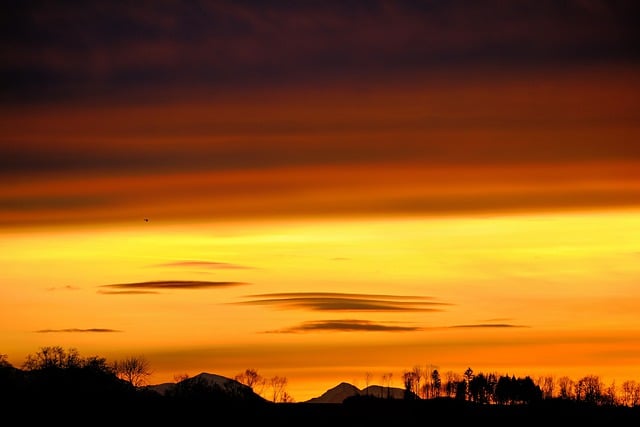 Free graphic nature evening sky sunset landscape to be edited by GIMP free image editor by OffiDocs
