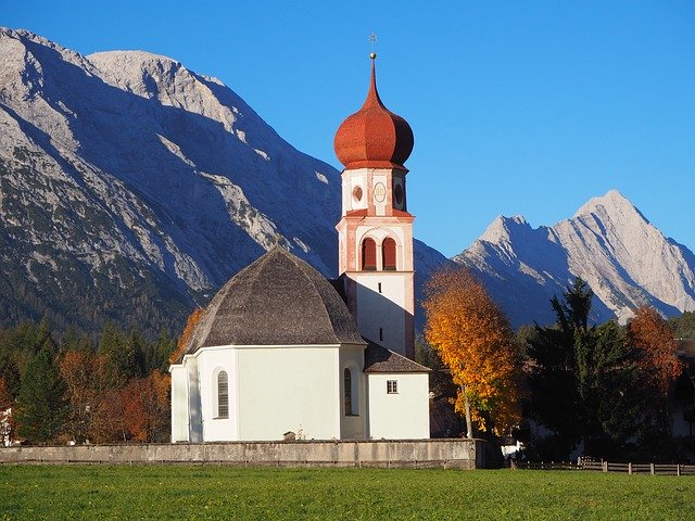 تنزيل Nature Landscape Church مجانًا - صورة أو صورة مجانية ليتم تحريرها باستخدام محرر الصور عبر الإنترنت GIMP