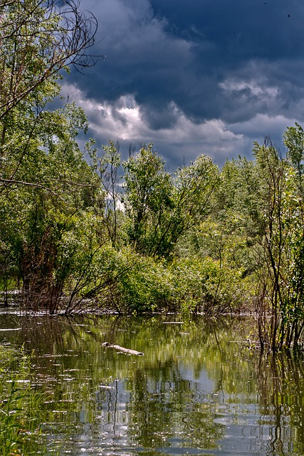 Free download nature landscape water clouds free picture to be edited with GIMP free online image editor
