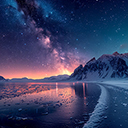 nature landscape with starry clear sky  screen for extension Chrome web store in OffiDocs Chromium