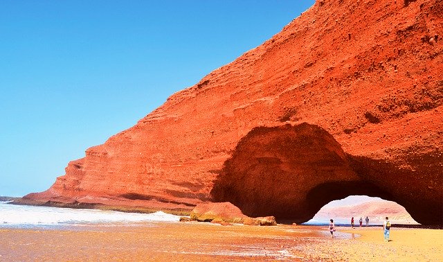 Template Photo Nature Morocco Beach -  for OffiDocs