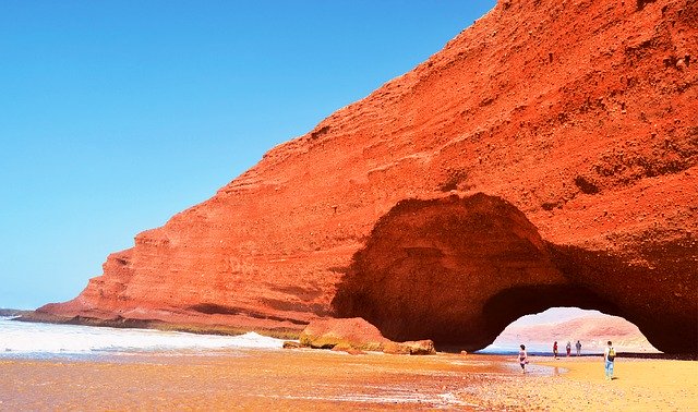 Unduh gratis Nature Morocco Beach - foto atau gambar gratis untuk diedit dengan editor gambar online GIMP