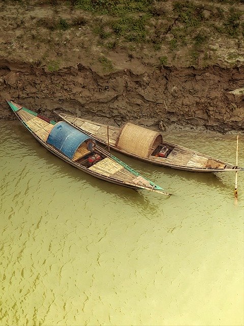 Free download Nature River Boat -  free free photo or picture to be edited with GIMP online image editor