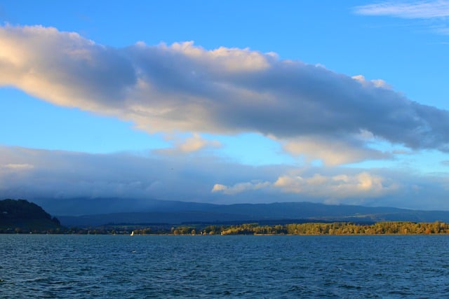 Free download nature wallpaper lake clouds nature free picture to be edited with GIMP free online image editor