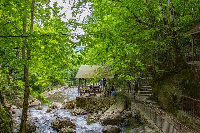 Скачать бесплатно Природа Водопад Турция - бесплатное фото или картинка для редактирования с помощью онлайн-редактора изображений GIMP