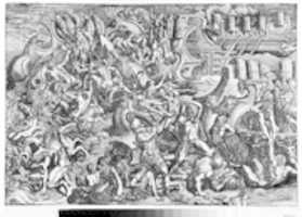 Unduh gratis Naval Battle Between Greeks and Trojans foto atau gambar gratis untuk diedit dengan editor gambar online GIMP