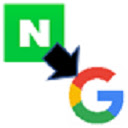 Naver search to Google  screen for extension Chrome web store in OffiDocs Chromium