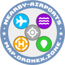 Nearest Airports Locator  screen for extension Chrome web store in OffiDocs Chromium