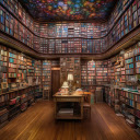 Neat library of ancient books  screen for extension Chrome web store in OffiDocs Chromium