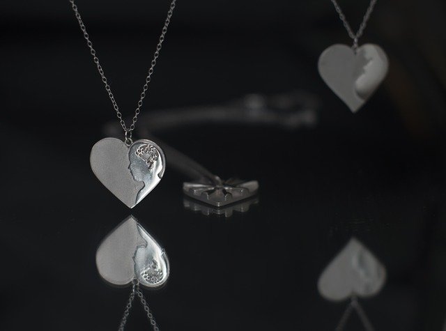 Free download Necklace Jewelry Heart -  free photo or picture to be edited with GIMP online image editor