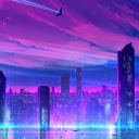 Neo Kyoto Nightscape  screen for extension Chrome web store in OffiDocs Chromium