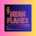 Neon Flames  screen for extension Chrome web store in OffiDocs Chromium