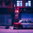 Neon Taxi Night  screen for extension Chrome web store in OffiDocs Chromium