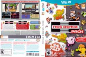 Free download NES Remix Pack Wii U Box Art free photo or picture to be edited with GIMP online image editor