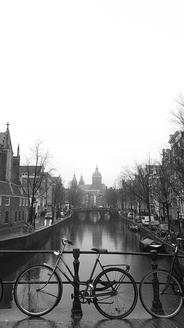 Free download Netherlands Amsterdam Bike -  free photo or picture to be edited with GIMP online image editor
